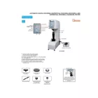 Rockwell automatikus digitális keménységmérő