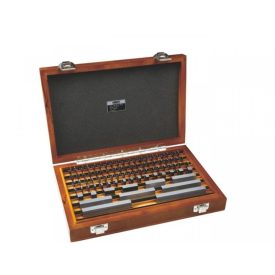   76 részes acél mérőhasáb készlet, ISO 3650/1, 0.5-100 mm