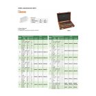 83 részes acél mérőhasáb készlet, ISO 3650/1, 0.5-100 mm