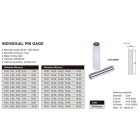 Egyedi acél mérőcsap, DIN 2276/1, 0.21 mm