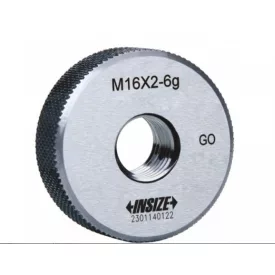   Megy oldali metrikus gyűrűs menetidomszer, 6g, M2.6x0.45 mm