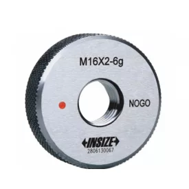   Nem megy oldali metrikus gyűrűs menetidomszer, 6g, M2.6x0.45 mm