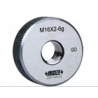 Megy oldali metrikus gyűrűs menetidomszer, 6g, M3.5x0.6 mm