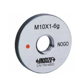   Nem megy oldali finommenetes gyűrűs menetidomszer, 6g, M3x0.35 mm