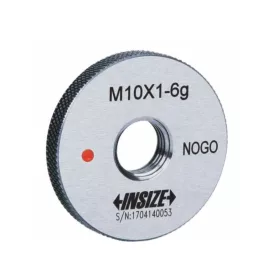   Nem megy oldali finommenetes gyűrűs menetidomszer, 6g, M8x0.75 mm