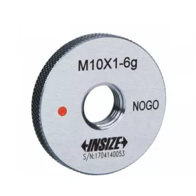   Nem megy oldali finommenetes gyűrűs menetidomszer, 6g, M42x3 mm