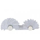 60°-os metrikus és 55°-os Whitworth menetsablon készlet 0.25-6.0 mm/4-62 TPI