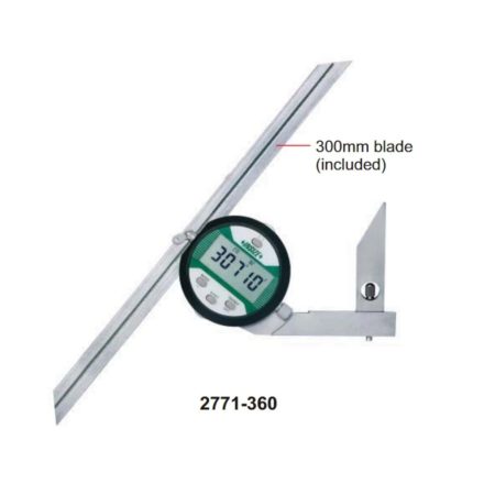 Digitális univerzális szögmérő, alap típusú 0-360°/0.01°