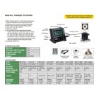 Digitális nyomatékkulcs tesztelő 5~50 N.m