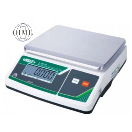 Elektronikus mérleg, OIML tanúsítvánnyal, 3/6 kg