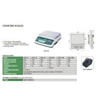 Elektronikus darabszámláló mérleg, adatkimenetes, 6 kg