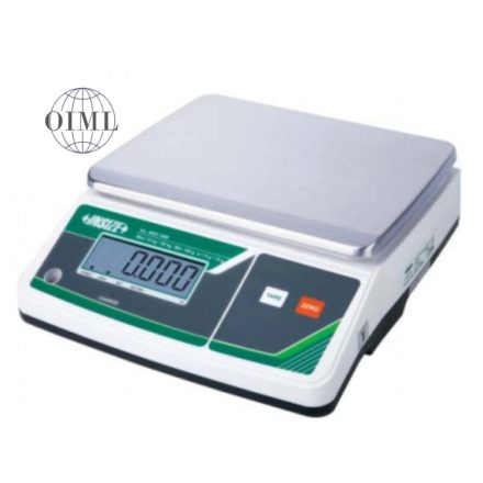 Elektronikus mérleg, OIML tanúsítvánnyal, 15/30 kg