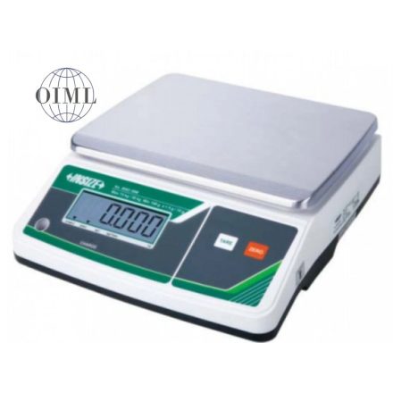 Elektronikus mérleg, OIML tanúsítvánnyal, 6/15 kg