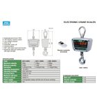 Elektronikus darumérleg 50 kg