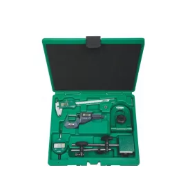   5 részes mérőeszköz készlet, digitális tolómérővel 0-150/0.01 mm