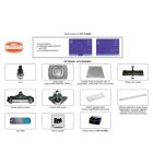 Éldetektoros profilprojektor 10x