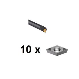 S25R-SDUCL 11 DCMT 11T304 NLB AC8025P Csomagakció