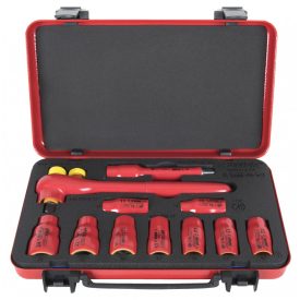   Szigetelt dugókulcs-készlet, 1/2", fémdobozban-10-24/11