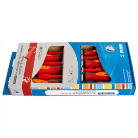   Szigetelt dugókulcsos csavarhúzó-készlet VDE TBI markolattal-5.5-13/6