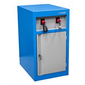   Elektromos- és levegőcsatlakozási kiegészítő moduláris munkapadhoz