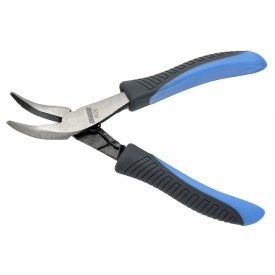 Elektronikai hajlított félkerek csőrű fogó