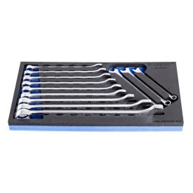   Racsnis hatású IBEX csillagvilláskulcs-készlet, SOS tálcában