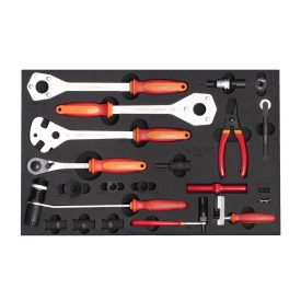 1600SOS17-US - kerékpáros szerszámkészlet SOS tálcában