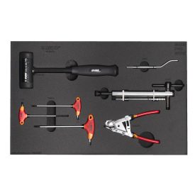 1600SOS13-US - kerékpáros szerszámkészlet SOS tálcában