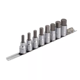   192HHXP6 (8-19 /9) - imbusz csavarhúzófej-készlet, 1/2", tartósínen