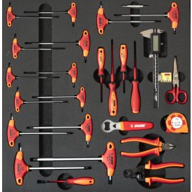   SET1-2600AC - szerszámkészlet, tálca 1, 2600A vagy 2600C készletekhez